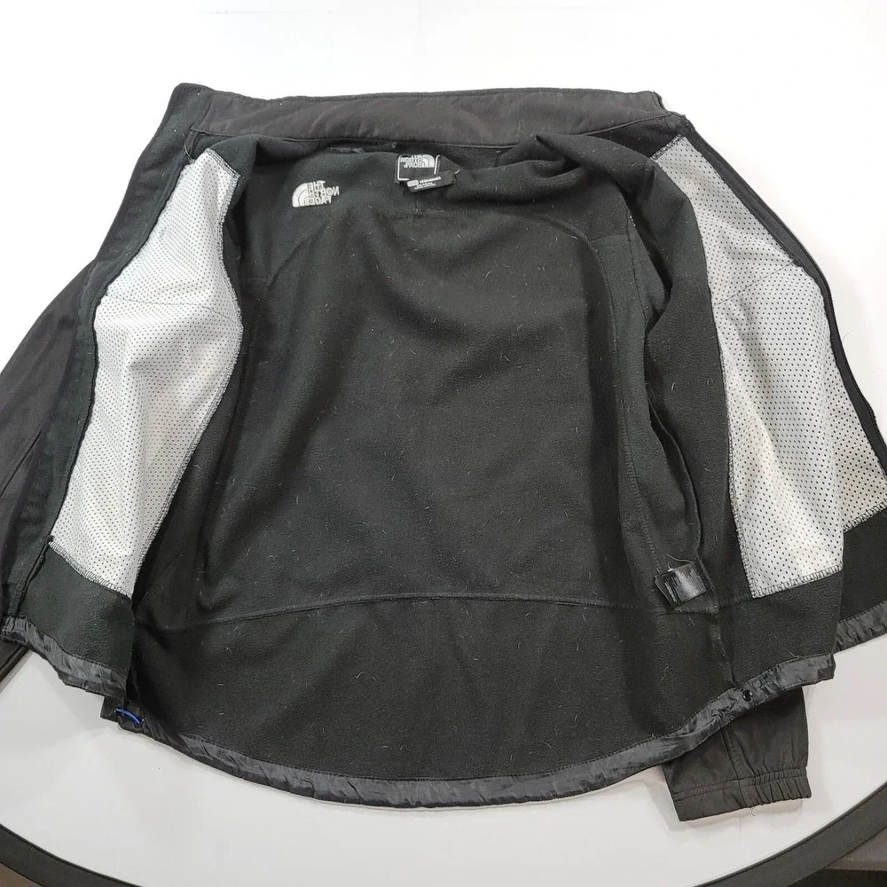 The North Face Apex Jacket‎ Mens Large Black Rain Wind Well Worn